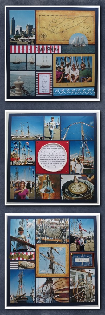 Scrapbook Pages Inspired by Treasure Island-2