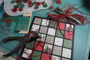 Countdown to Christmas: quilt pattern inspired. 