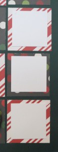 Countdown to Christmas: After the calendar is all revealed, you can remove the dates and save for another year and then use photos (size of the white squares in the photo) from your month long activities and crop smaller than the 2 x 2 block size leaving a small border of color. 