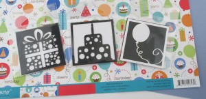 Birthday Scrapbook Pages: Cornerstones that could fit with the theme