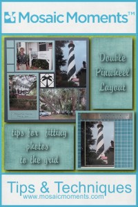 Double Pinwheel Layout: Tips for fitting photos to the grid
