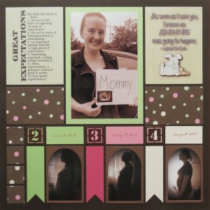 Great Expectations: Hybrid Scrapping blocks for title and journal card.
