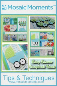Baby Shower Scrapbook Ideas. Titles, Topics and Textures