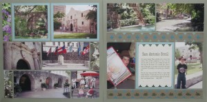 Scrap Your Trip double layout Pattern Style: Rows. Patterns #203 & #150