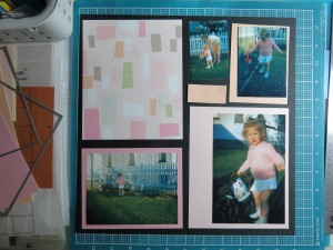 Scrapping Your Vintage Photos: The Fab 50's Choosing the paper/pattern combos v. 1