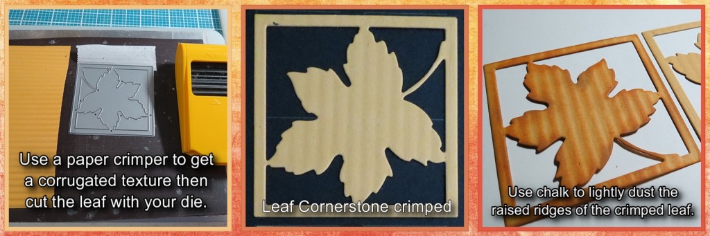 MM Leaf Die Technique Six: Corrugated Texture 