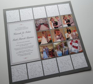 Diamond Ring Die layout before adding embellishments