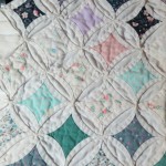 Cathedral Window Quilt sample