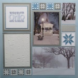 MM Nordic themed design using Carpenters Star Die Sets