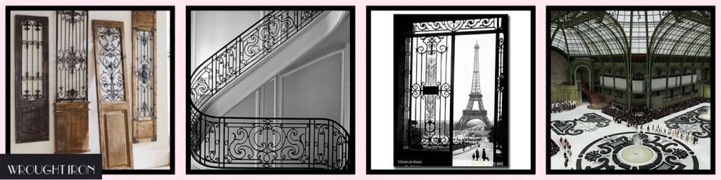 MM Inspiration: Paris in Spring WROUGHT IRON