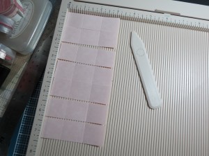 MM Inspiration Tokyo Cherry Blossoms Lanterns assembly begin with cutting and scoring