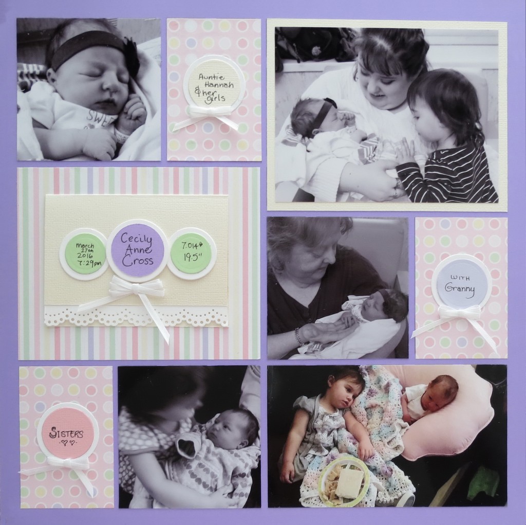 MM-TYS Welcome Baby page two with journal card detail
