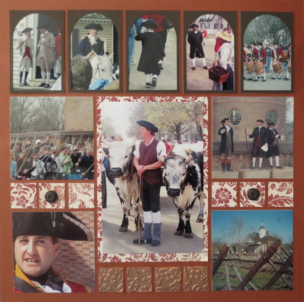 MM Colonial Inspiration page two done with MM Arche Tiles along top row of photos
