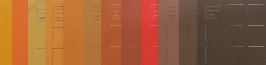 A variety of grid colors to choose from now featuring Chili Pepper