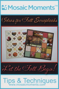 MM Ideas for Fall Scrapbooks