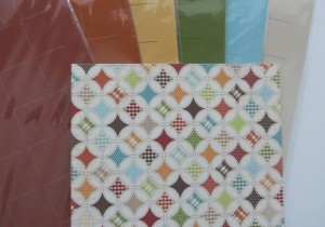 MM 3-in-1 Pattern #101 Memories Fall Quilt Layout pattern papers by "Simple Stories" 