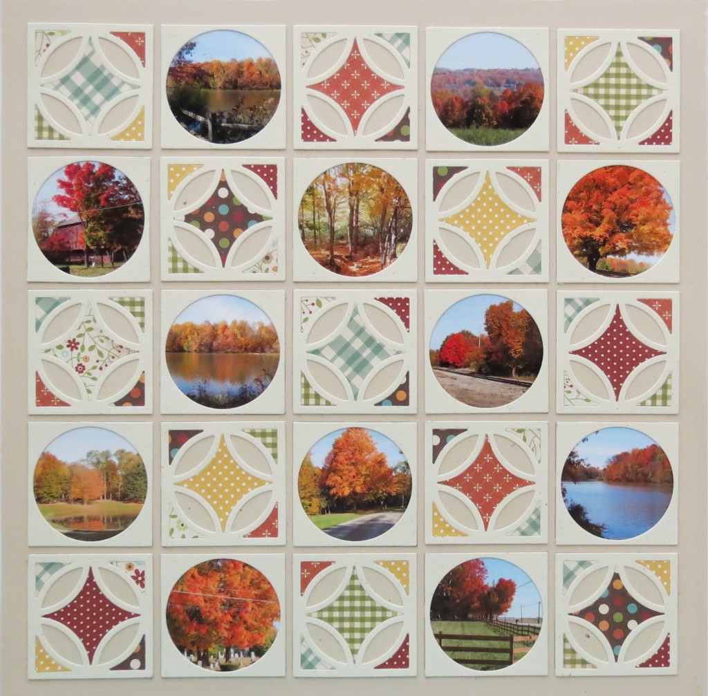 MM 3-in-1 Pattern #101 Memories Fall Quilt Scrapbook Page Pattern