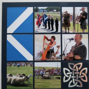 Mosaic Moments Celtic Knot Die Set Scottish Saltire Blocks