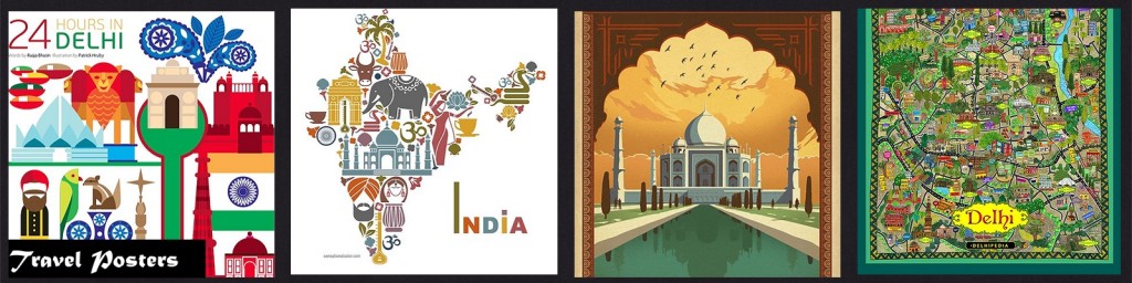 MM INSP India Travel Posters