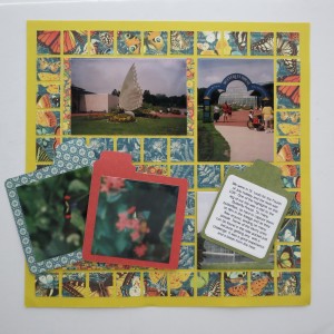 Mosaic Moments Nested Pockets Die Set and Sunshine Grid Paper Tabbed files with photos