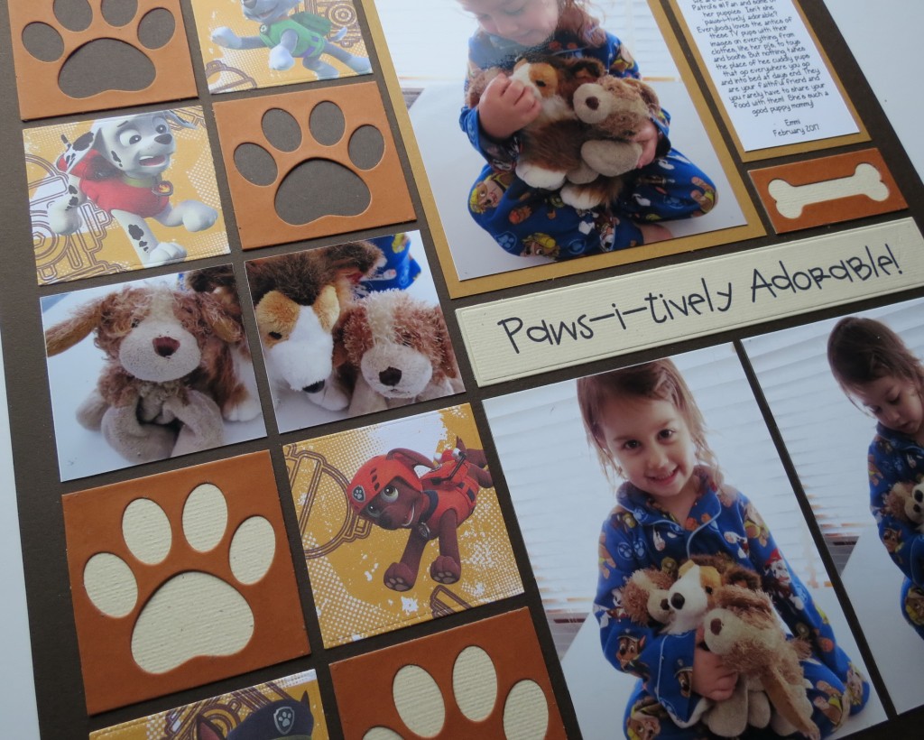Mosaic Moments Pattern Refresher Course with the Paw & Bone Die Set, Cocoa Grid Paper 
