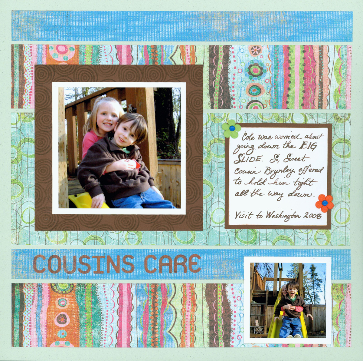 10 Creative Ways to Use Pattern Paper on Scrapbook Pages - Mosaic