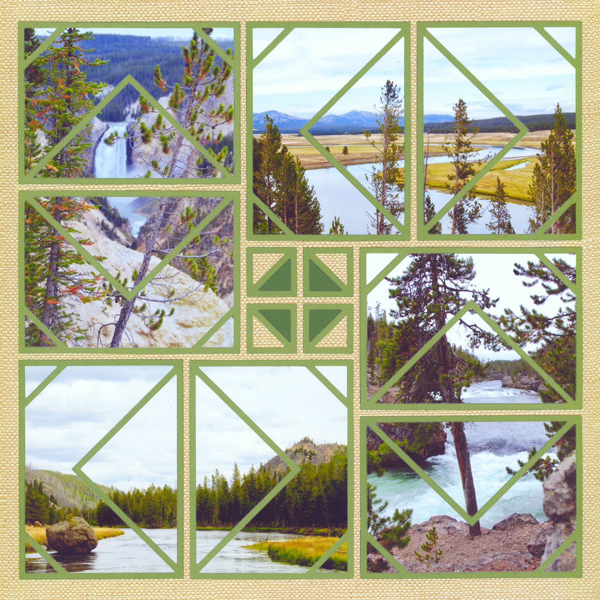 Mosaic Moments Layouts