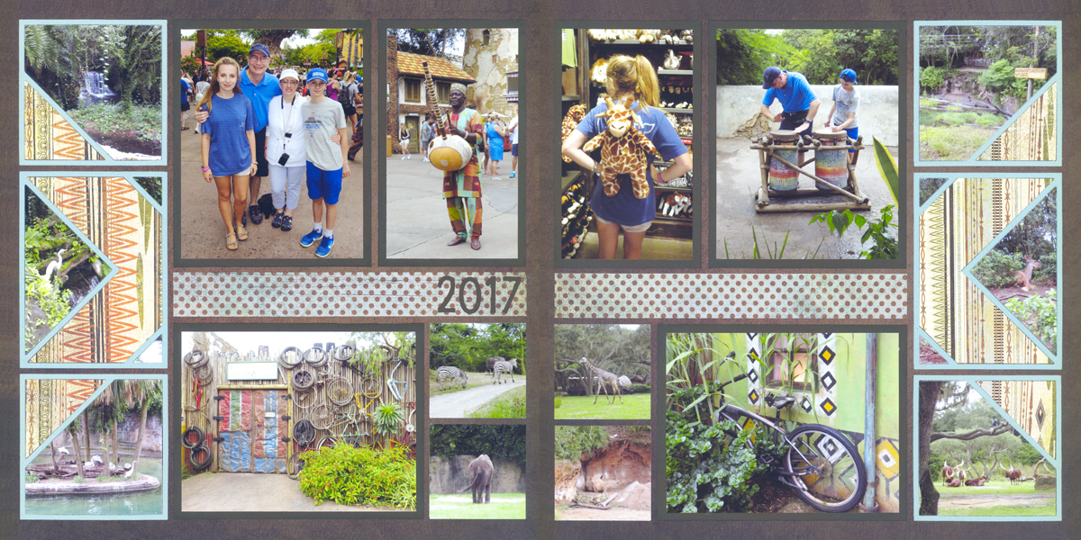 Double Scrapbook Layouts