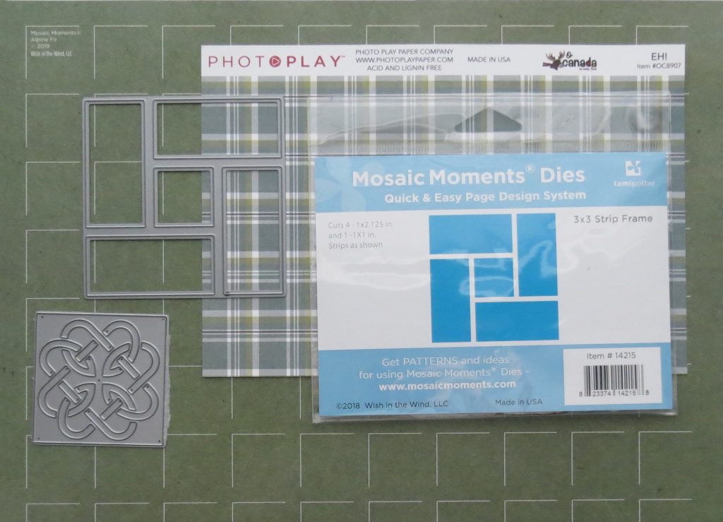 Mosaic Moments 3x3 Strip Frame Die