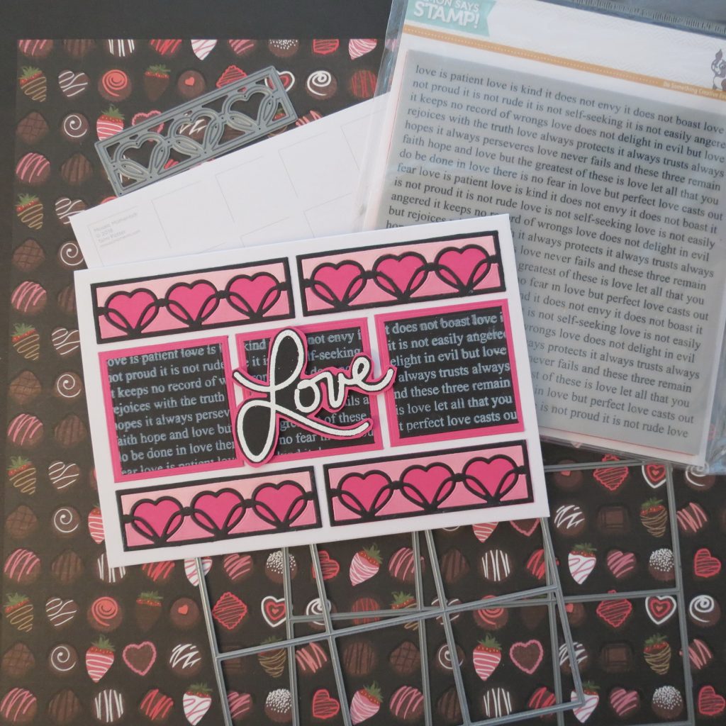 Mosaic Moments Valentine Grid Cards