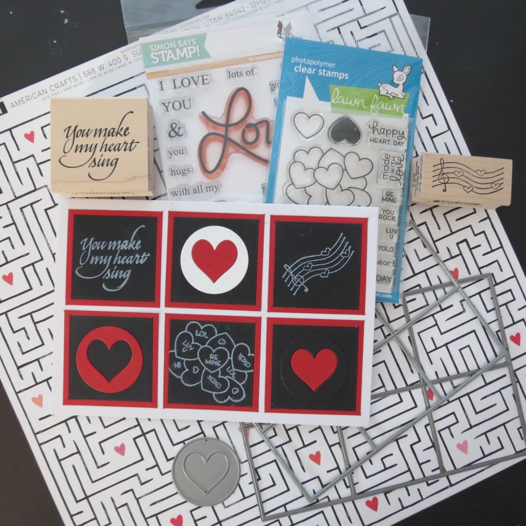 Mosaic Moments Valentine Grid Cards