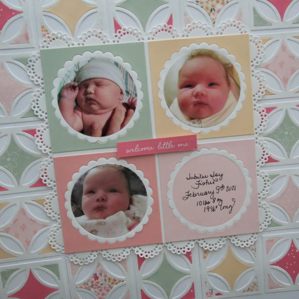 4×6 Mini Scrapbook Album ideas - Mosaic Moments Page Layout System