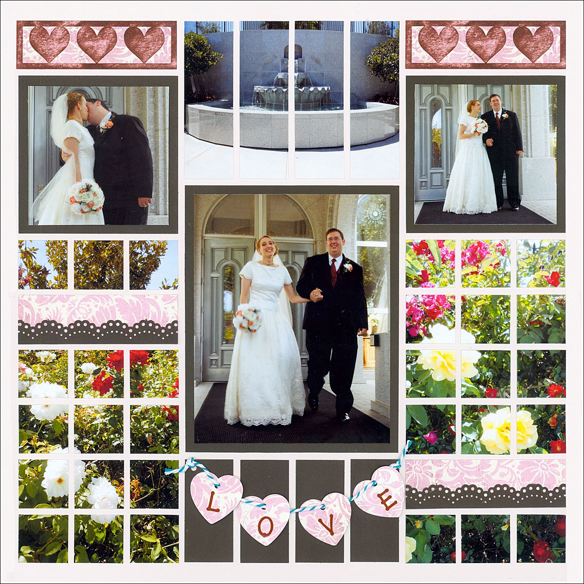 wedding journey scrapbook