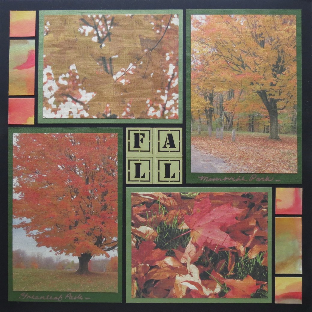 Fall Layouts - Mosaic Moments Page Layout System