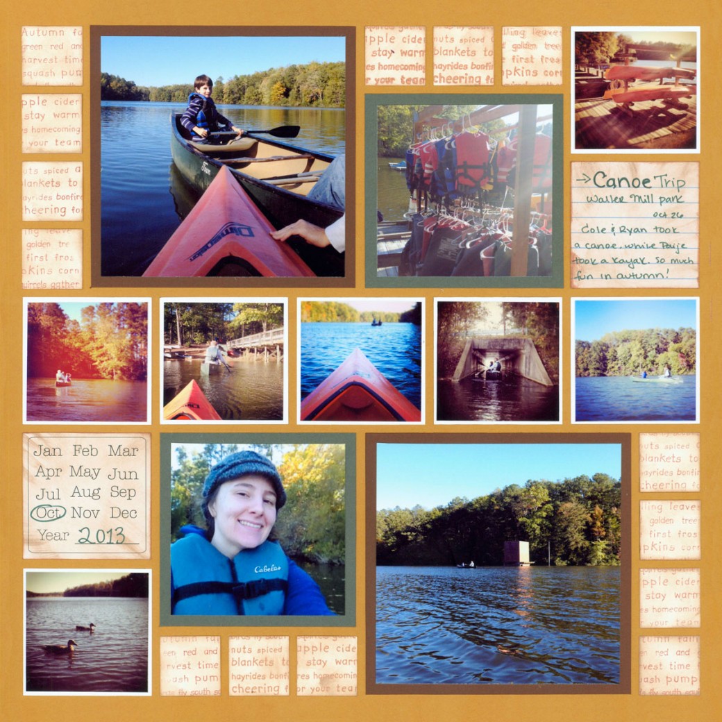 Instagram Scrapbook Layout Create Unique Pages Mosaic Moments Page