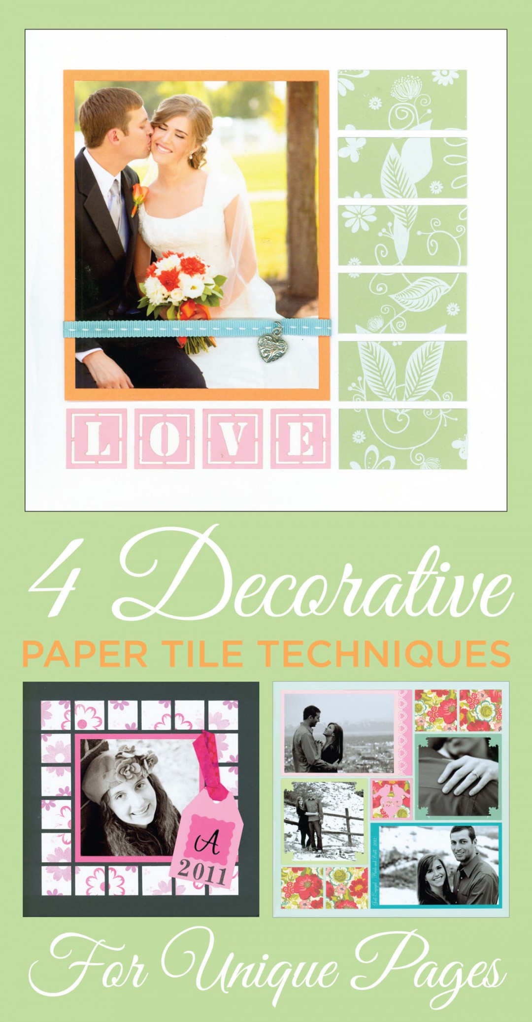 4 Decorative Paper Tile Techniques For Unique Pages Mosaic Moments