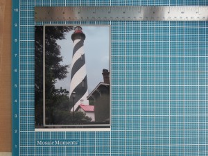 Tips for fitting photos to the grid 5x7 Photo and die to cut