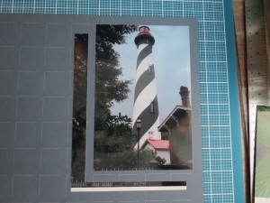 Tips for fitting photos to the grid remnant after the cut is made
