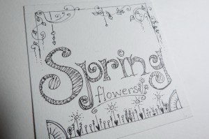 Hand Lettered Titles