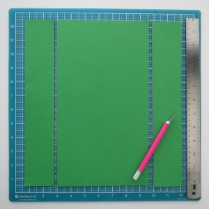Scrapping with Ease: Cut Mats: Step 1