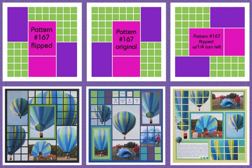 Pattern Possibilities - Mosaic Moments Page Layout System