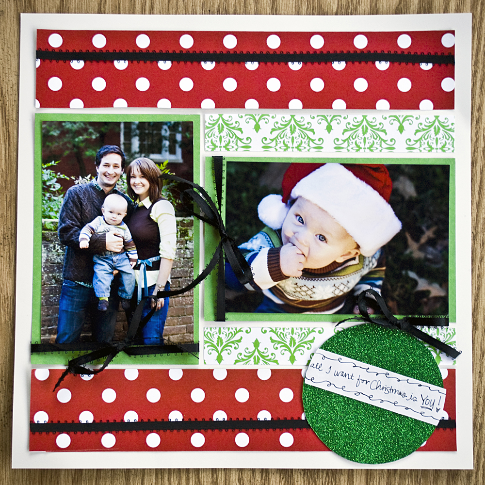 Christmas scrapbook ideas