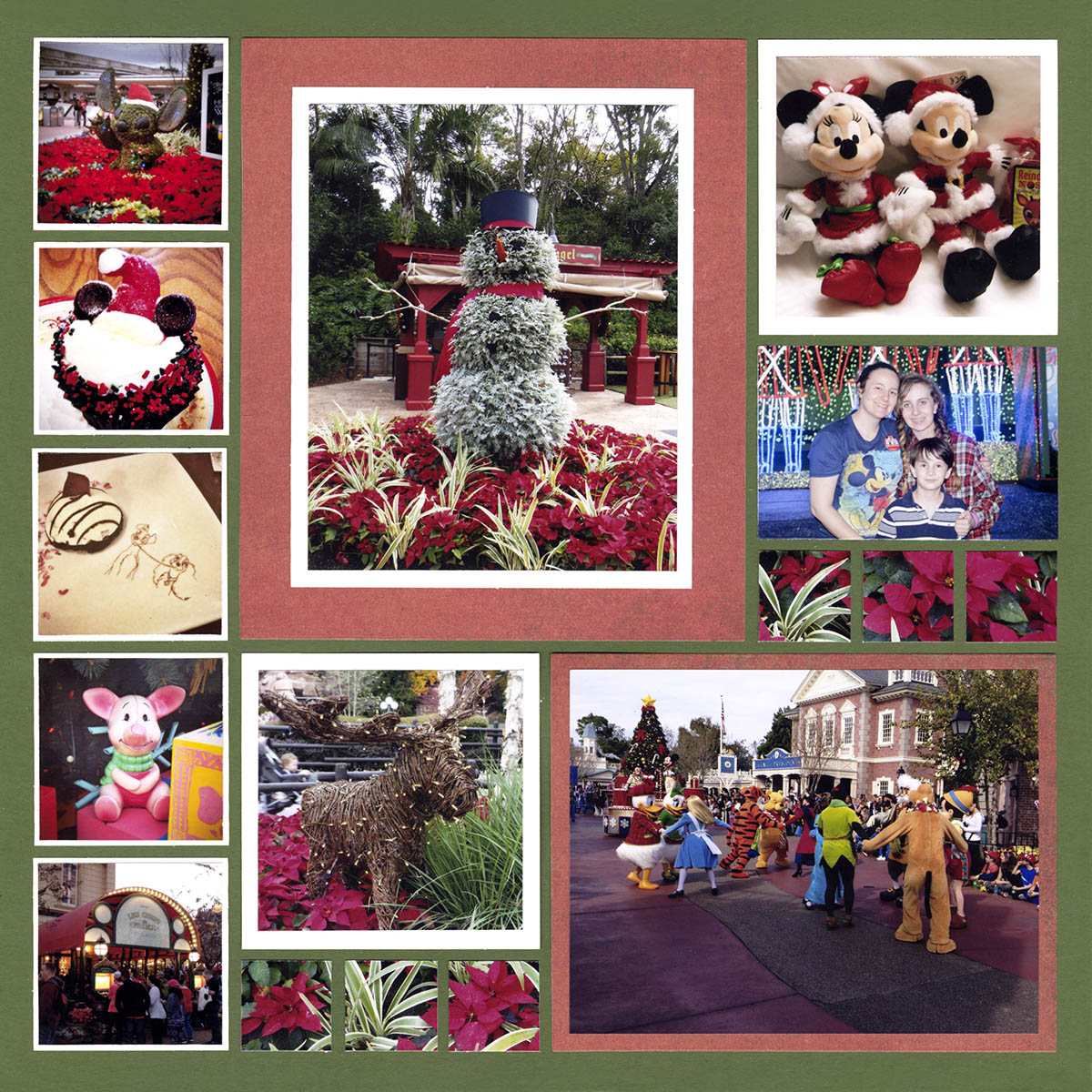 6 Christmas Scrapbook Ideas with Mosaic Moments - Mosaic Moments Page  Layout System