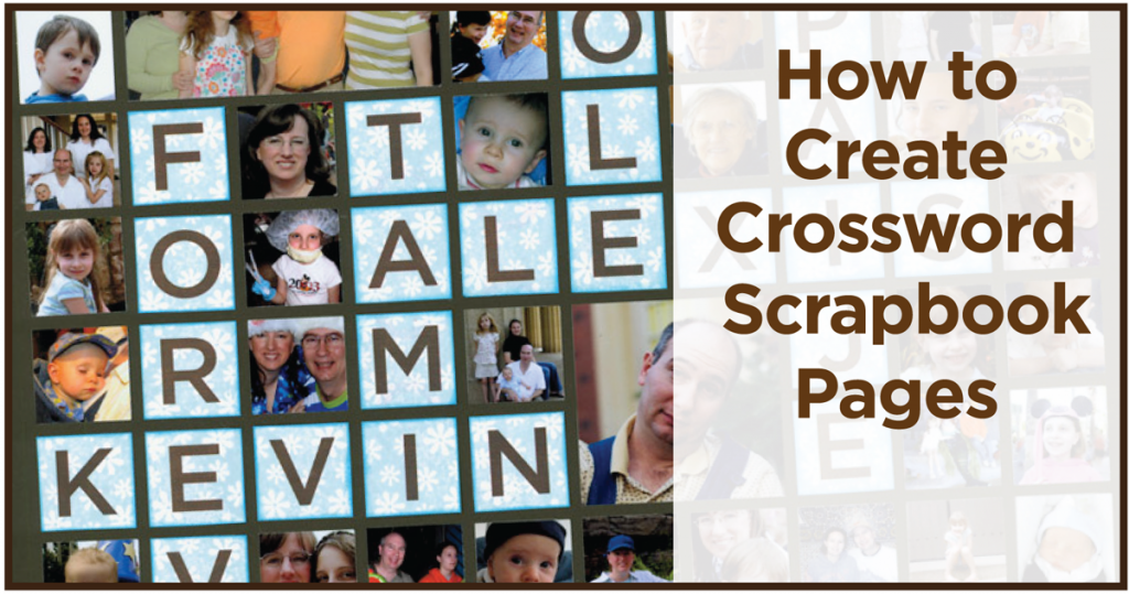 How to Create Crossword Scrapbook Pages Mosaic Moments Page Layout System