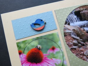 MM Circle Tiles watercolors that still allow the wood grain to show through