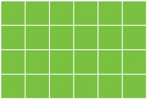 MM 4x6 1" grid die