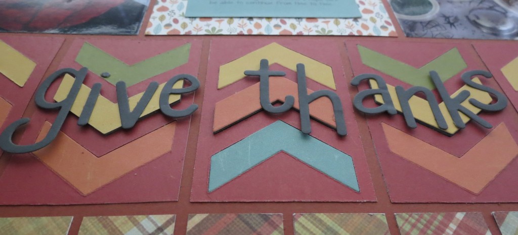 MM Banner made with Chevron Dies