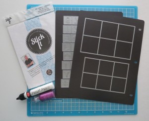 Materials used in this layout