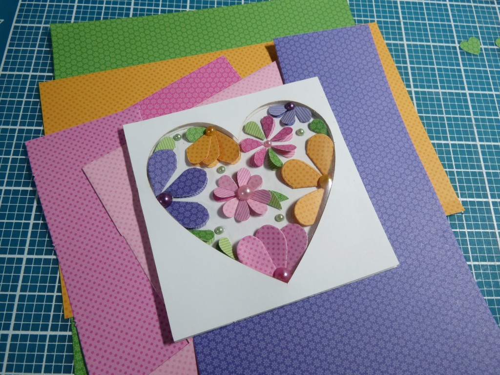 Mosaic Moments heart dies create a stunning cover embellishment