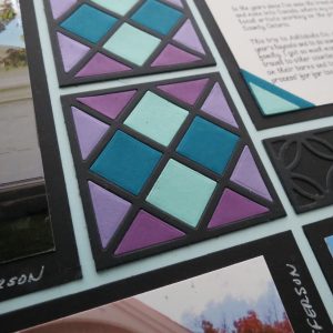 Mosaic Moments TYS Graphic Shapes 2 Paper Quilt on the Grid